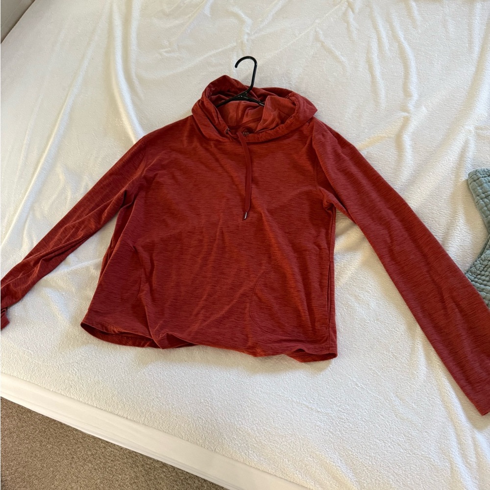 Orange breathe on light Long Sleeve Hoodie